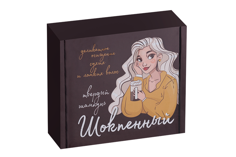 Шампунь Мила Мило твердый Шокпенный, 85 г