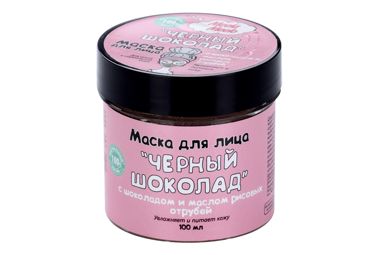 Маска Meela Meelo Черный шоколад д/лица, 100 мл